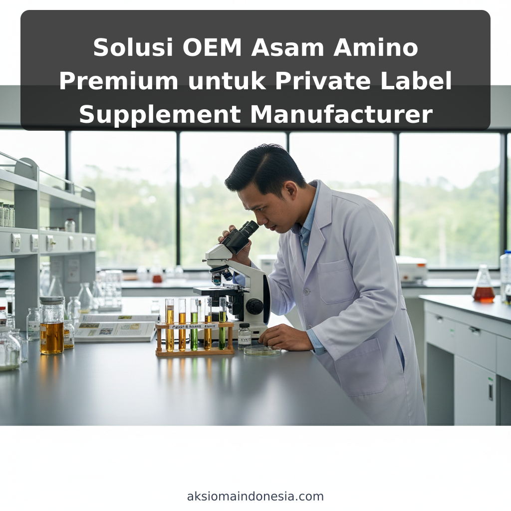 Solusi OEM Asam Amino Premium untuk Private Label Supplement Manufacturer