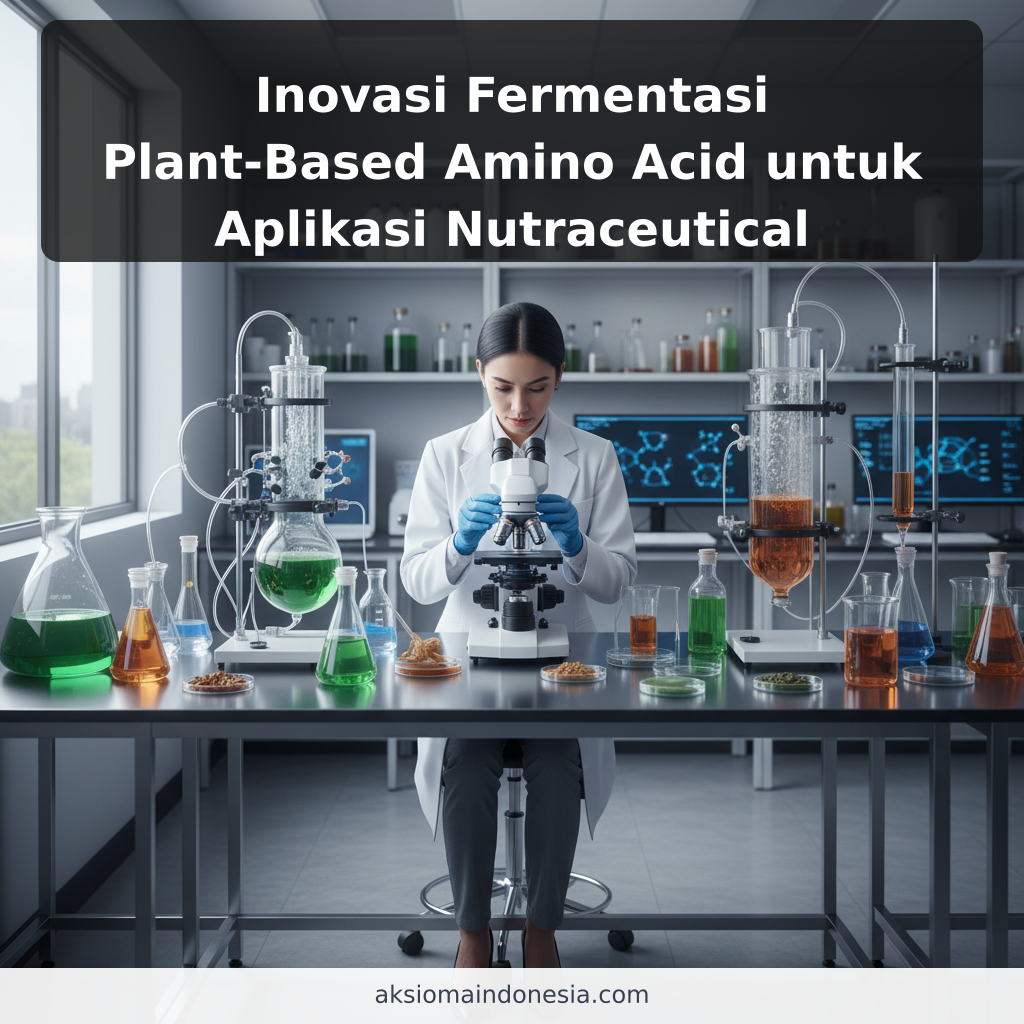 Inovasi Fermentasi Plant-Based Amino Acid untuk Aplikasi Nutraceutical