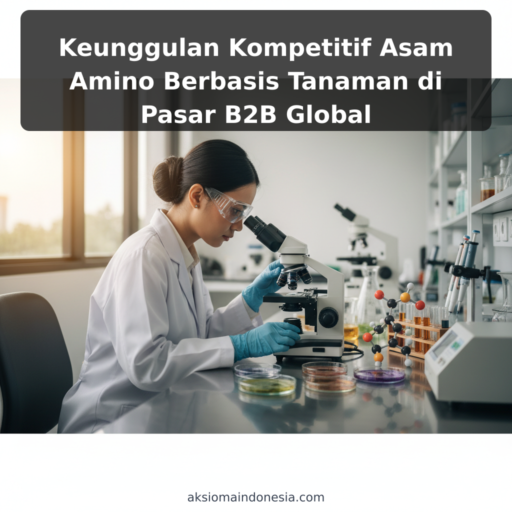 Keunggulan Kompetitif Asam Amino Berbasis Tanaman di Pasar B2B Global