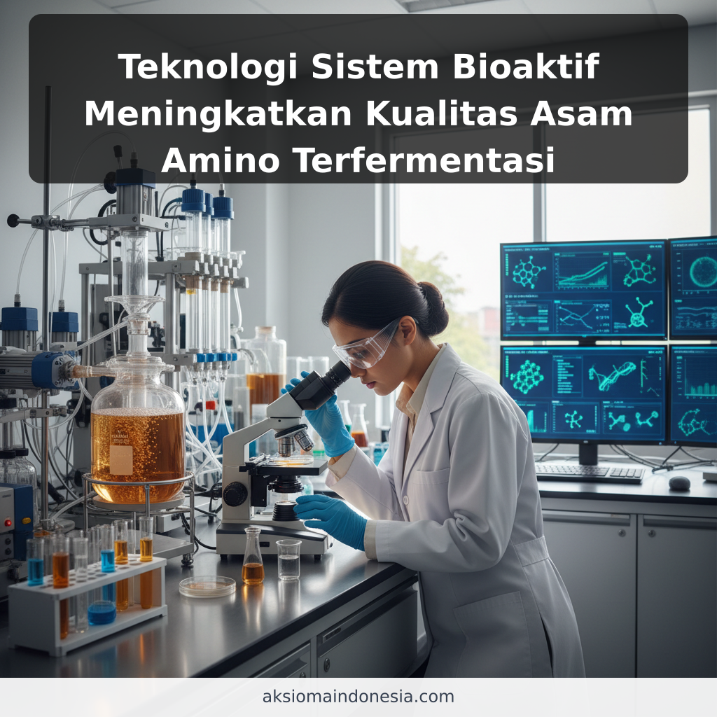 Teknologi Sistem Bioaktif Meningkatkan Kualitas Asam Amino Terfermentasi