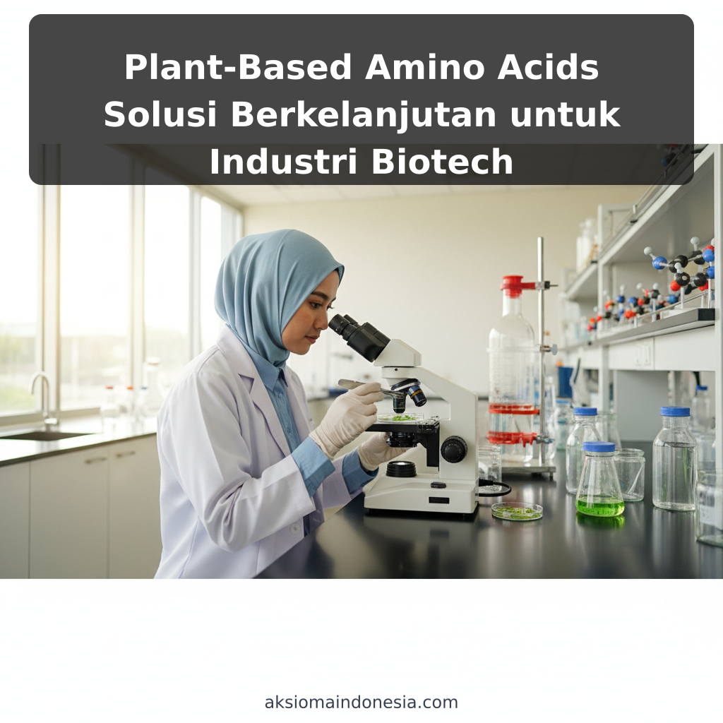Plant-Based Amino Acids Solusi Berkelanjutan untuk Industri Biotech