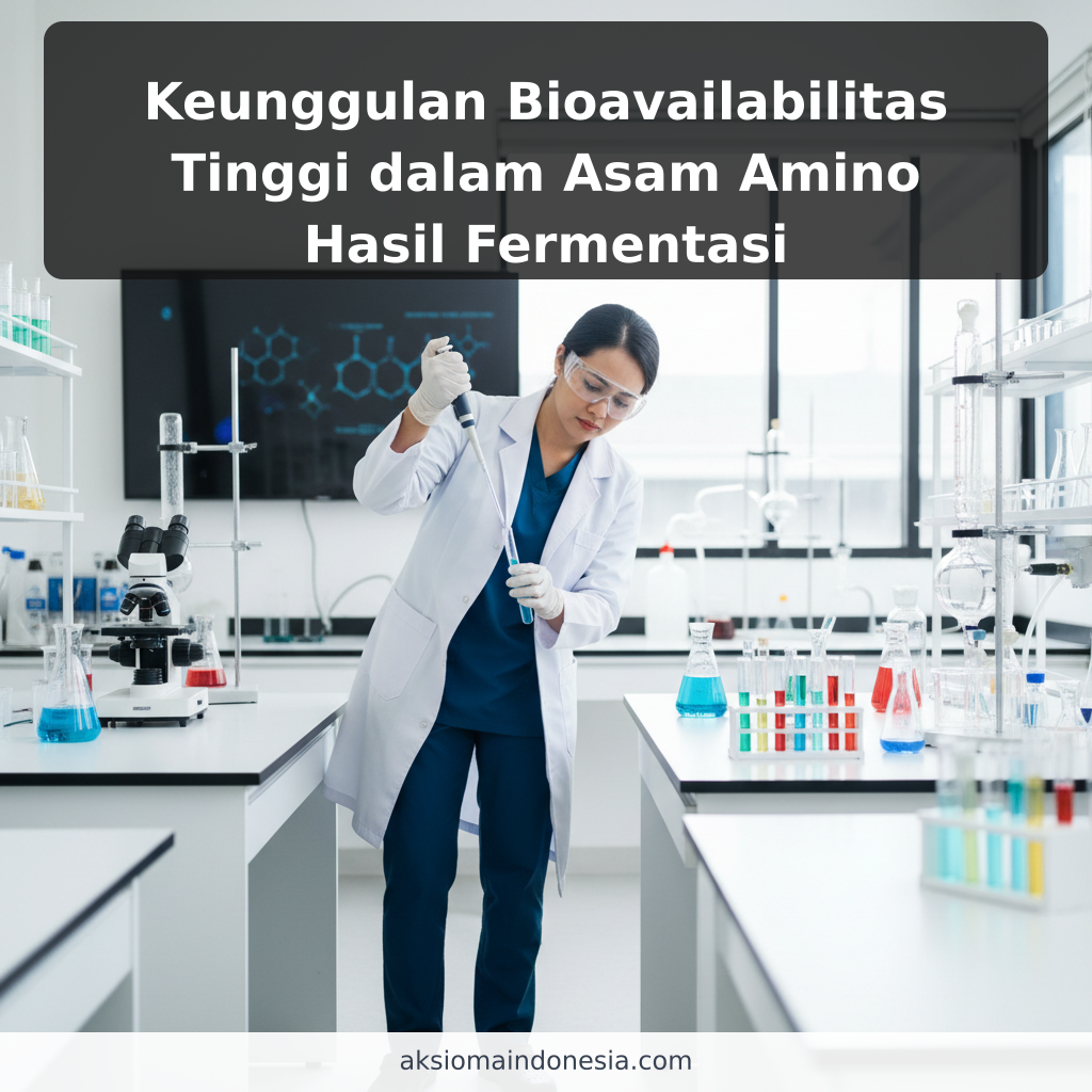 Keunggulan Bioavailabilitas Tinggi dalam Asam Amino Hasil Fermentasi