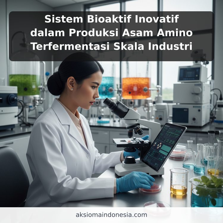Sistem Bioaktif Inovatif dalam Produksi Asam Amino Terfermentasi Skala Industri