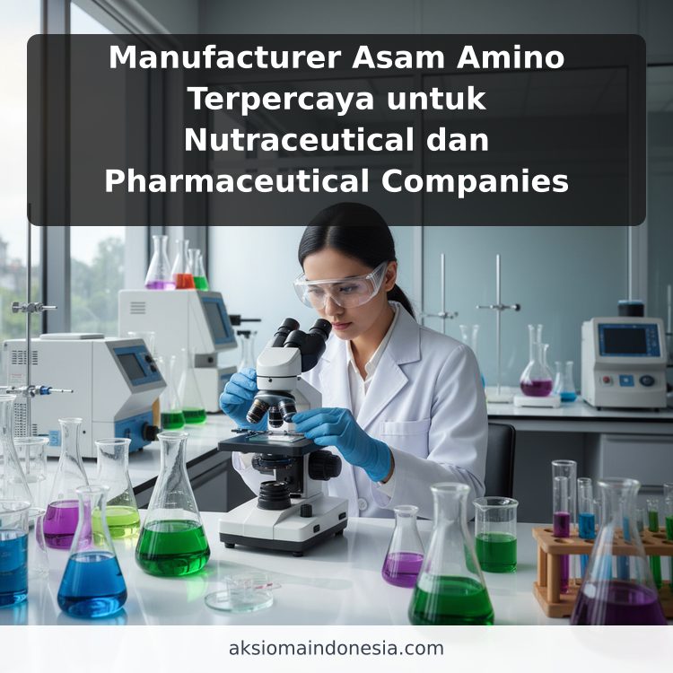 Manufacturer Asam Amino Terpercaya untuk Nutraceutical dan Pharmaceutical Companies