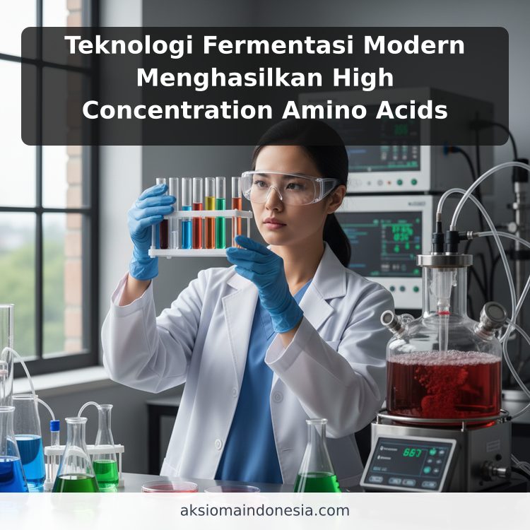 Teknologi Fermentasi Modern Menghasilkan High Concentration Amino Acids