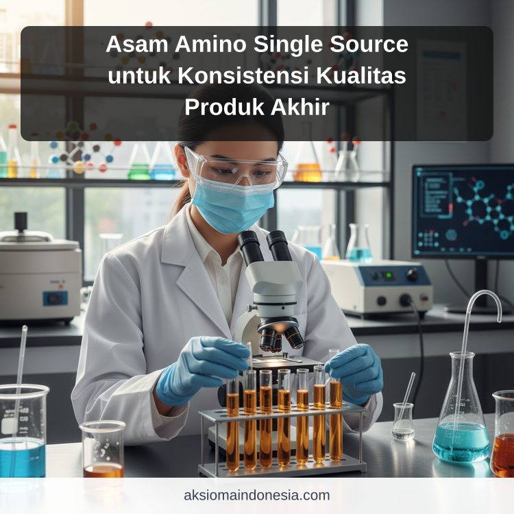 Asam Amino Single Source untuk Konsistensi Kualitas Produk Akhir
