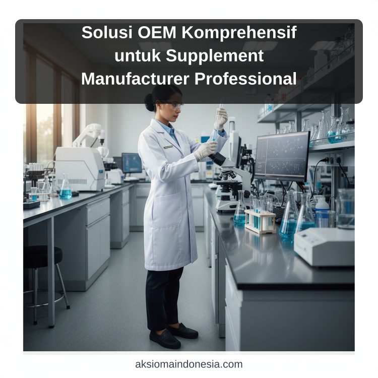 Solusi OEM Komprehensif untuk Supplement Manufacturer Professional