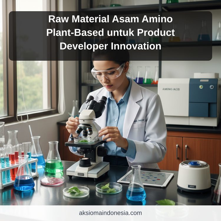 Raw Material Asam Amino Plant-Based untuk Product Developer Innovation
